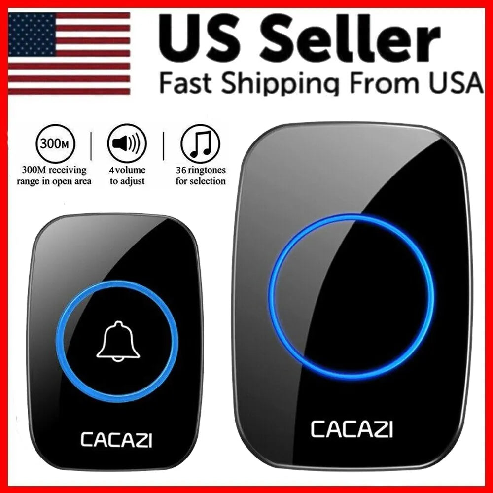 Waterproof wireless doorbell chime