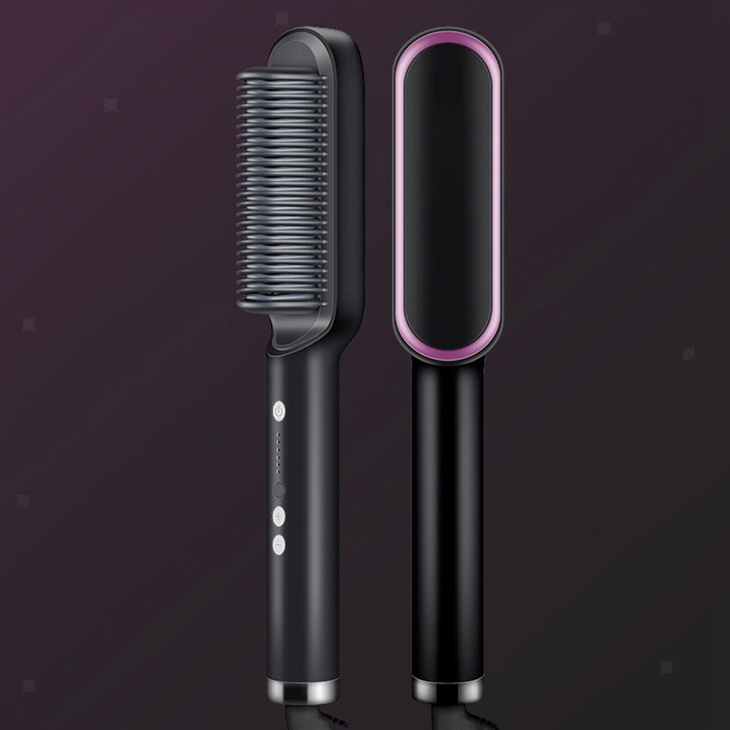 2-in-1 Hair Straightener Comb & Iron