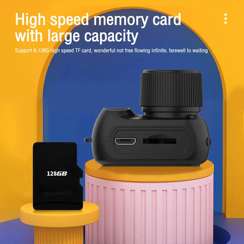 Portable Mini Vintage Camera 1080P