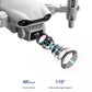 1080P HD Wi-Fi Camera Drone with FPV Live Video, Stunt Modes, Gravity Sensor & Altitude Hold – Beginner & Kids Friendly, Durable Design, Rechargeable Battery