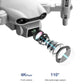 Drone 4k HD Wide Angle Camera WIFI FPV Drone Dual Camera Quadcopter