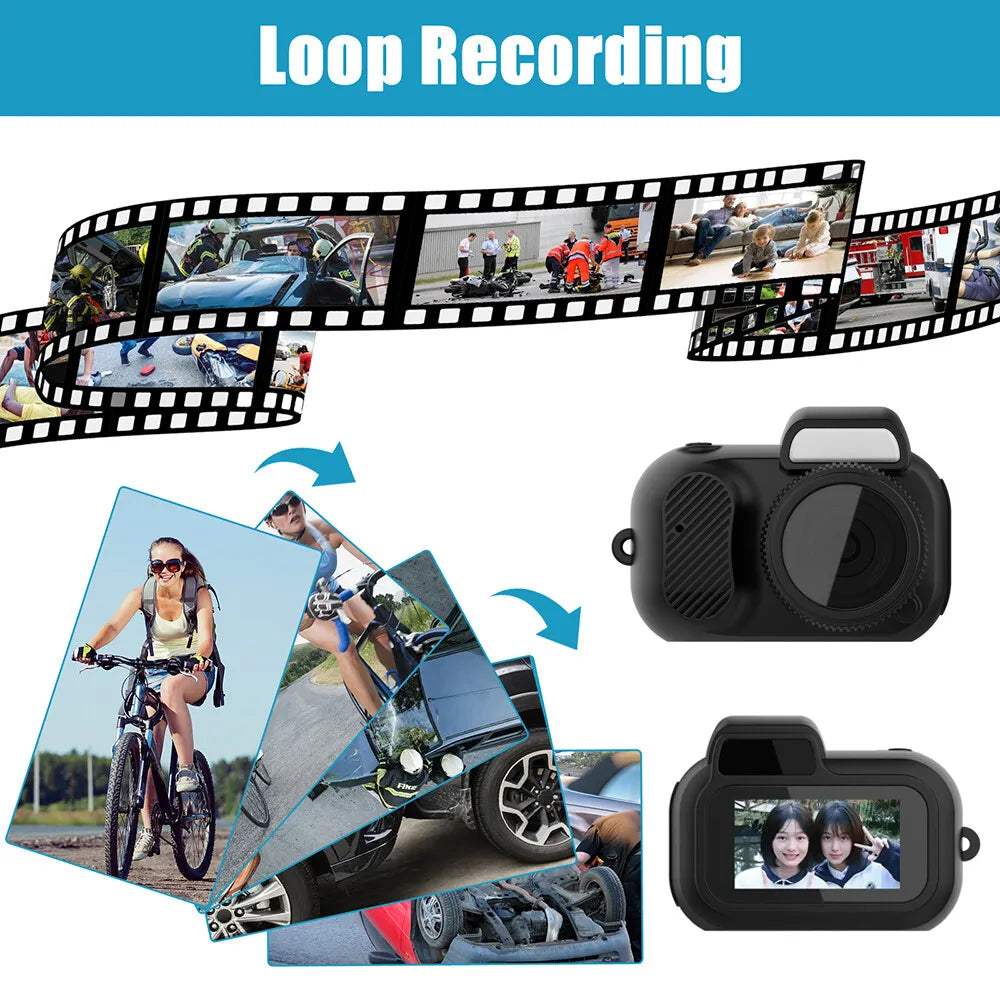 Portable Mini Vintage Camera 1080P