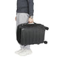 22" Black Hardside Carry-On Spinner Suitcase - Expandable Luggage with Wheels