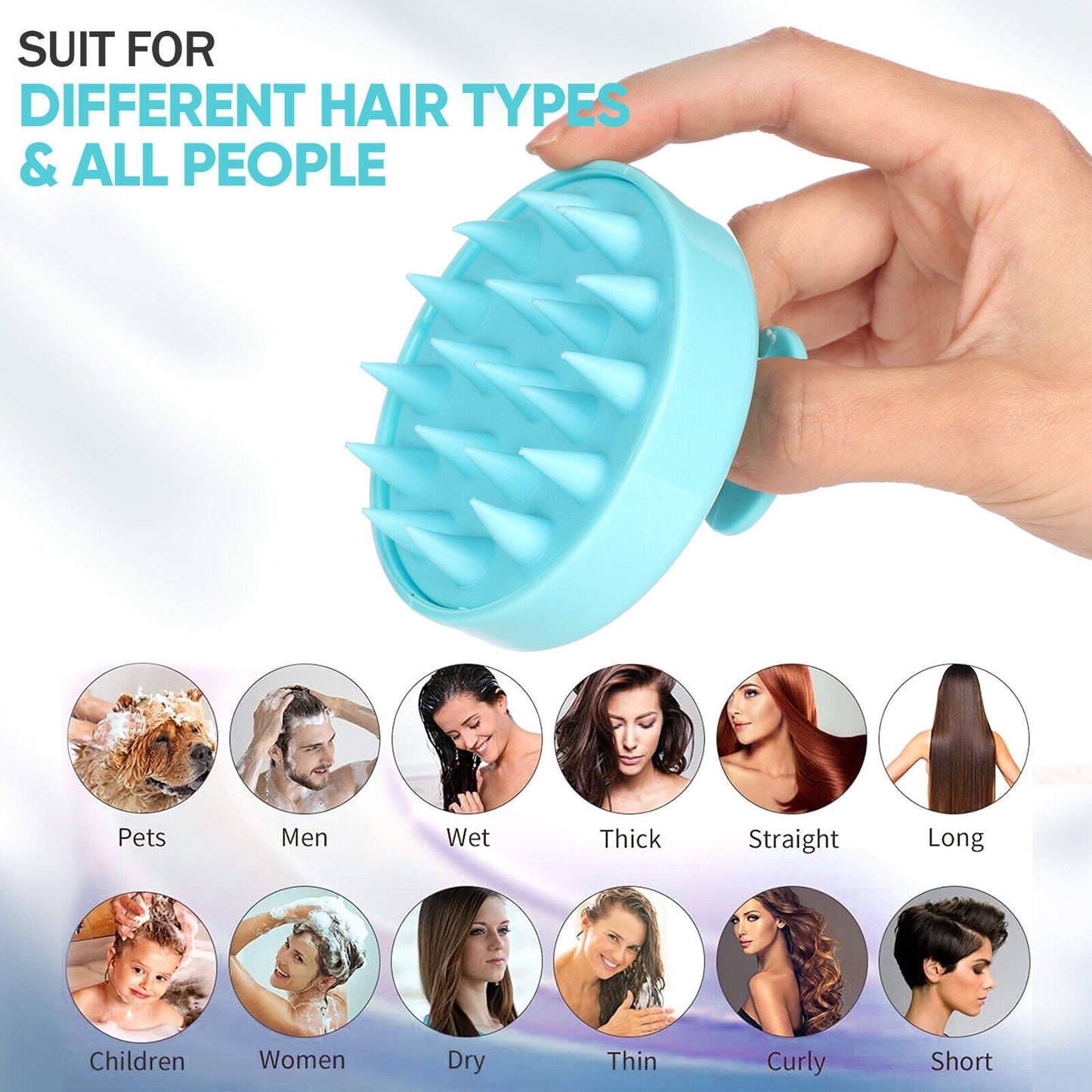 Silicone Scalp Massager