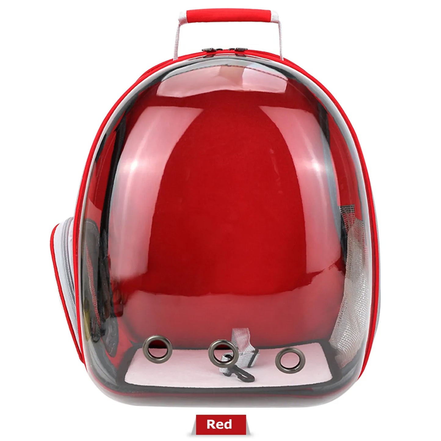 Pet Space Capsule Backpack: Transparent Travel Carrier for Dogs and Cats