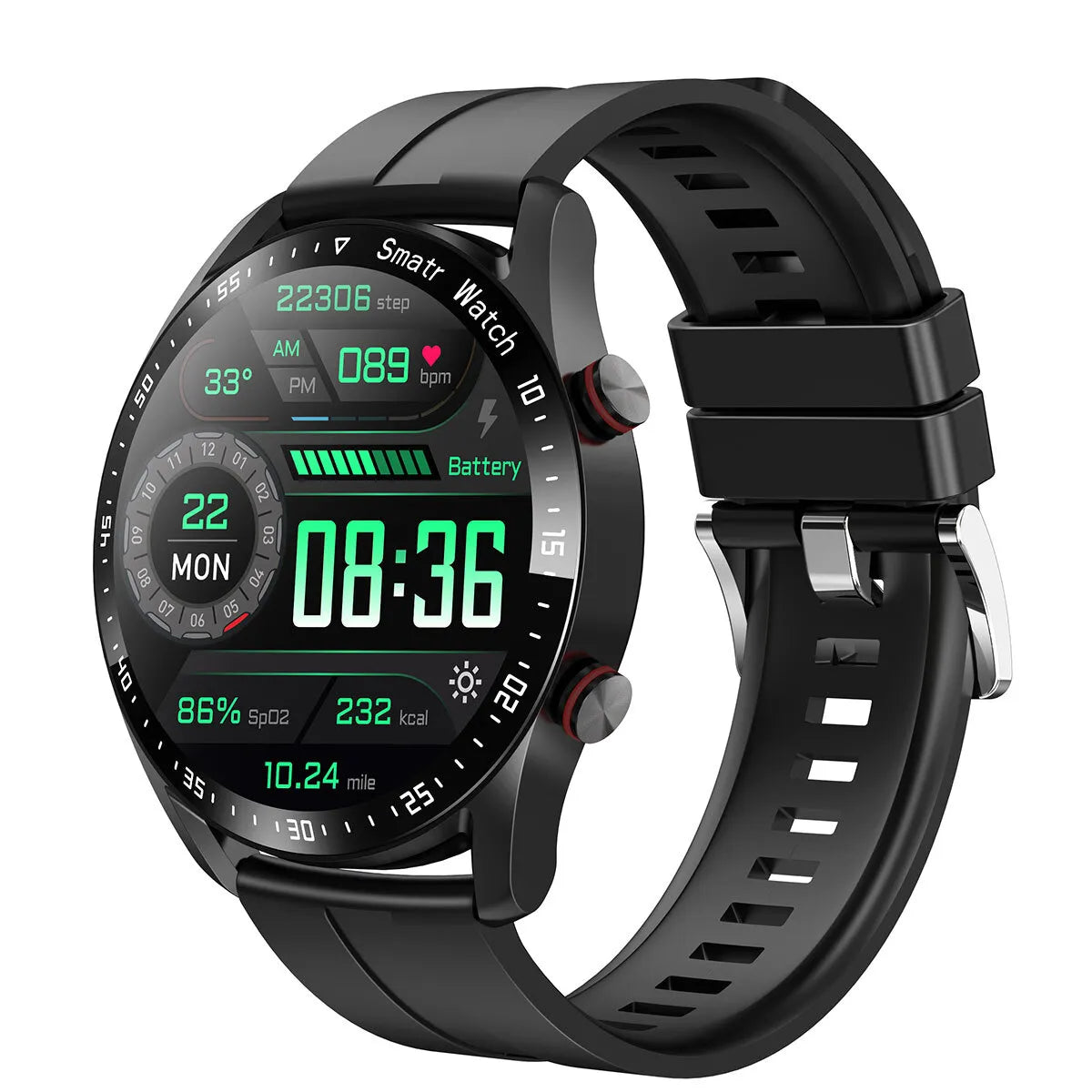 Smart Watch For Men/Women Waterproof Smartwatch Bluetooth iPhone Samsung