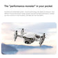 Drone 4k HD Wide Angle Camera WIFI FPV Drone Dual Camera Quadcopter