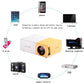Mini Portable Projector 1080P LED Pico Video Projector for Home Theater Movie