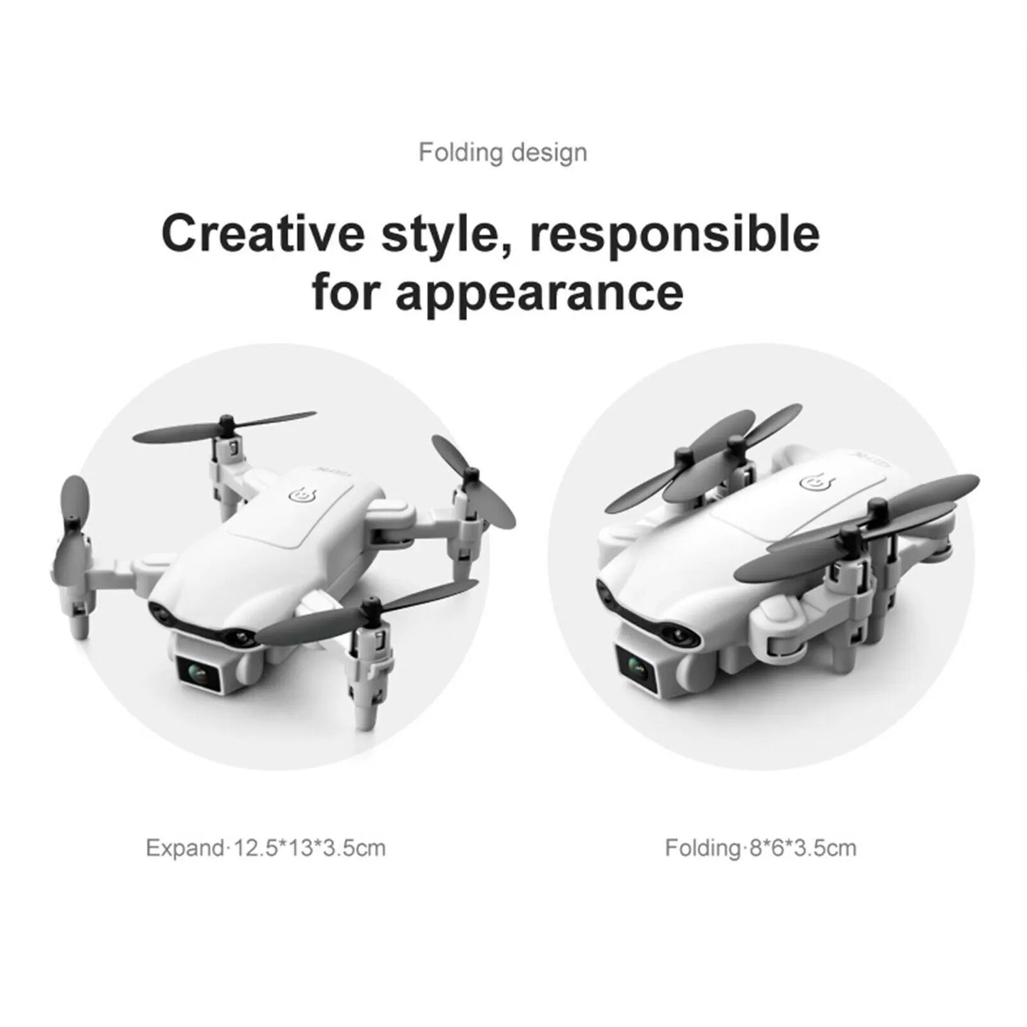 Drone 4k HD Wide Angle Camera WIFI FPV Drone Dual Camera Quadcopter
