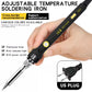 Precision Soldering Iron Kit: 60W Electric Gun with Adjustable Temperature & Premium Welding Wire