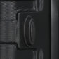 22" Black Hardside Carry-On Spinner Suitcase - Expandable Luggage with Wheels