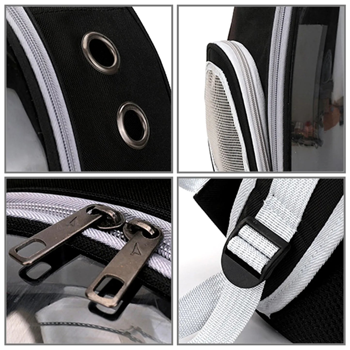 Pet Space Capsule Backpack: Transparent Travel Carrier for Dogs and Cats