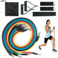 Resistance Band Loop Set Exercise Workout Crossfit Fitness Yoga Pilates
