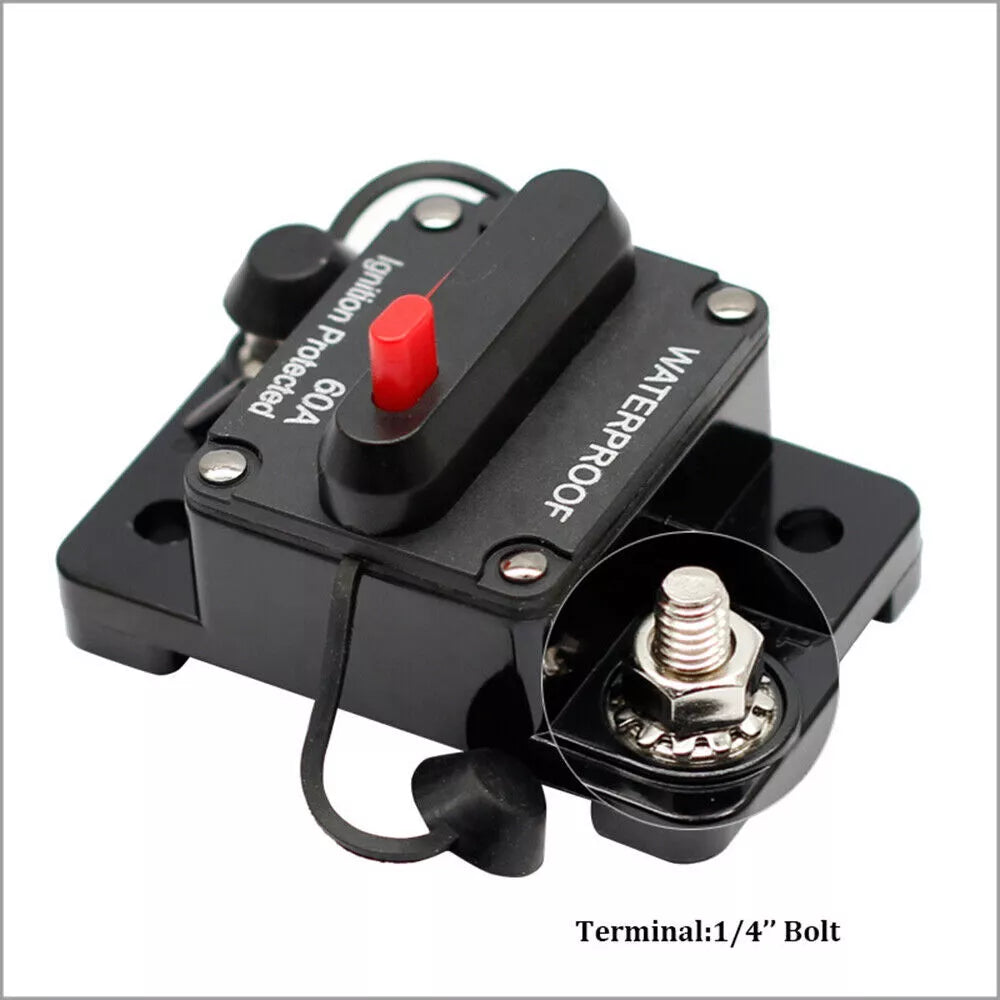 300A Marine-Grade Circuit Breaker | Manual Reset Switch for RV, Boat, Truck, Audio