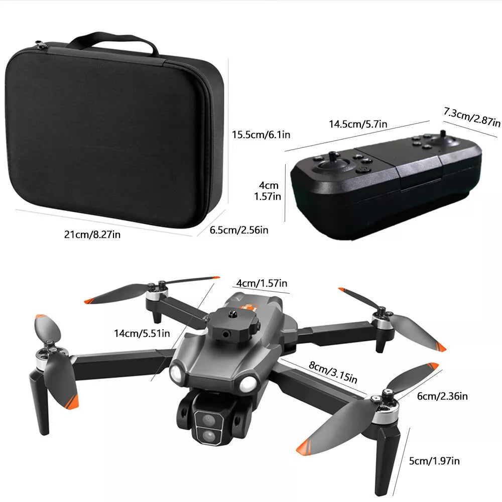 S119 Foldable Drone with 4K ESC Camera, 5G WiFi FPV, 360° Obstacle Avoidance, and Extended Range