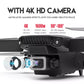 5G 4K Dual-Camera Drone with GPS | Foldable, WiFi FPV, 4 Batteries Included