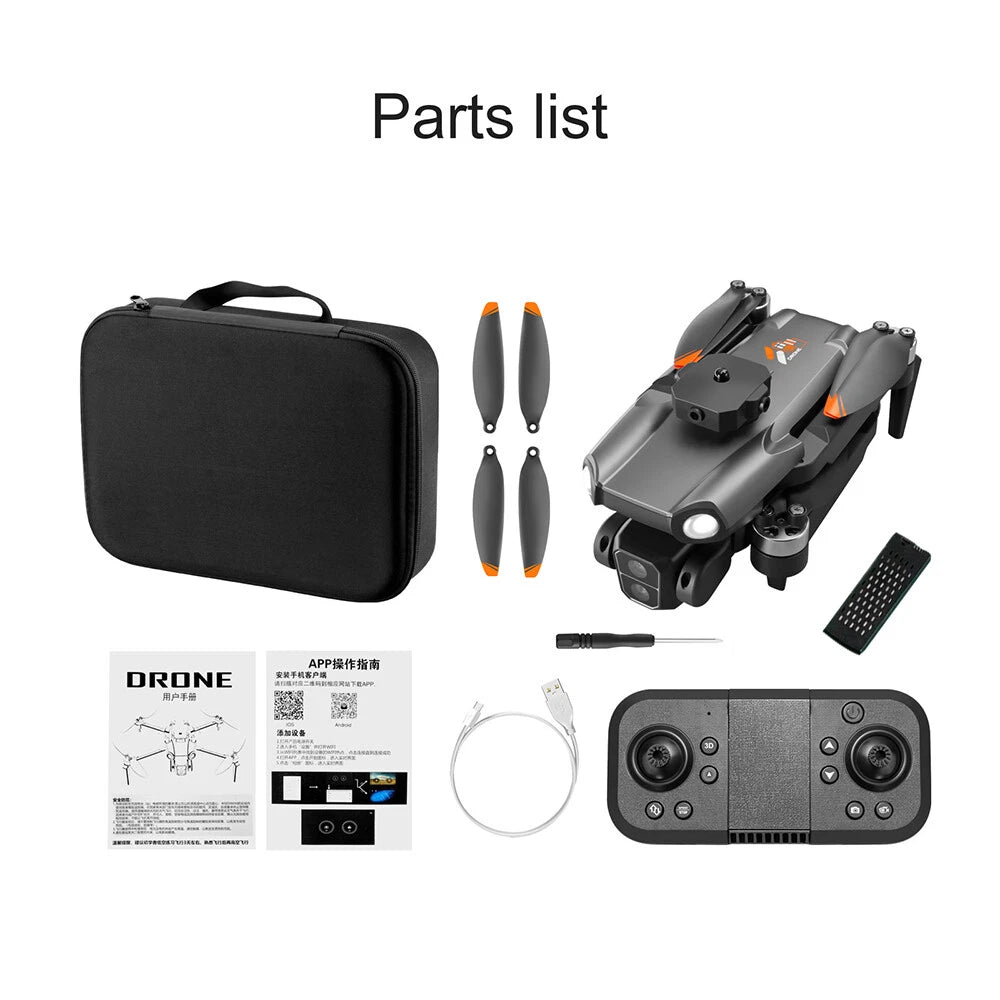 S119 Foldable Drone with 4K ESC Camera, 5G WiFi FPV, 360° Obstacle Avoidance, and Extended Range