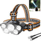LED Headlamp Headlight Flashlight Head Torch Lamp (Waterproof)