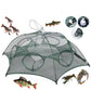 Foldable Fishing Bait Trap - Crab, Shrimp, Minnow Net - Easy, Portable, Durable