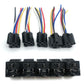Ensure Reliable Automotive Electrical Systems with the 5 Pack 12V 30/40 Amp 5-Pin SPDT Automotive Relay Set - Complete with Wires and Harness Socket