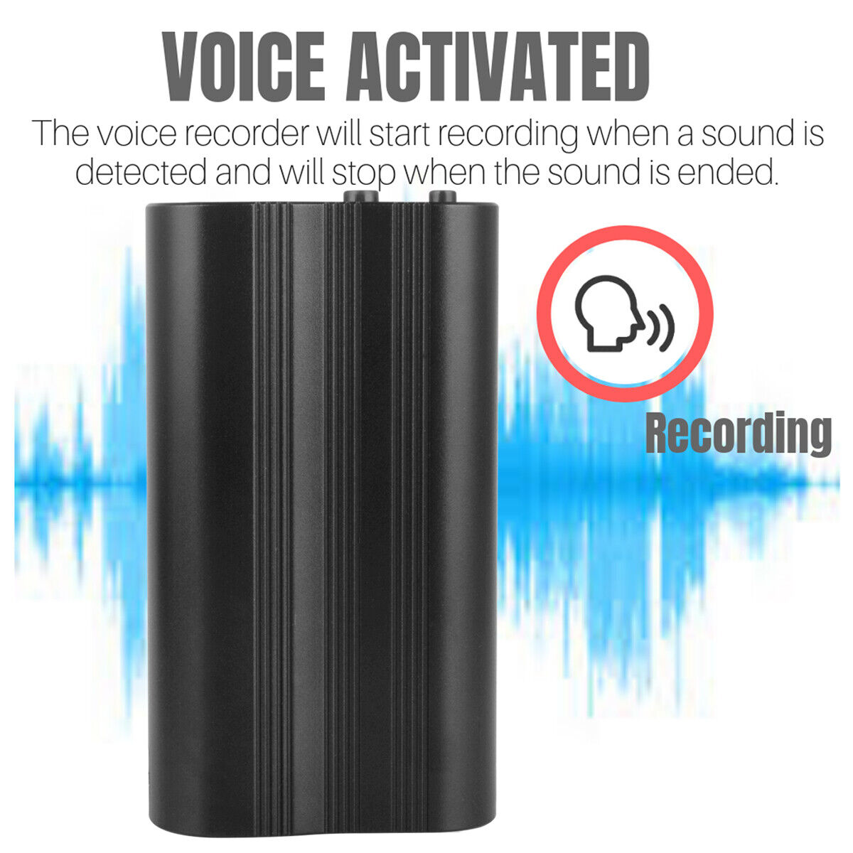 Voice activated Audio Recorder (Magnetic)