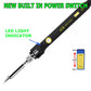 Precision Soldering Iron Kit: 60W Electric Gun with Adjustable Temperature & Premium Welding Wire