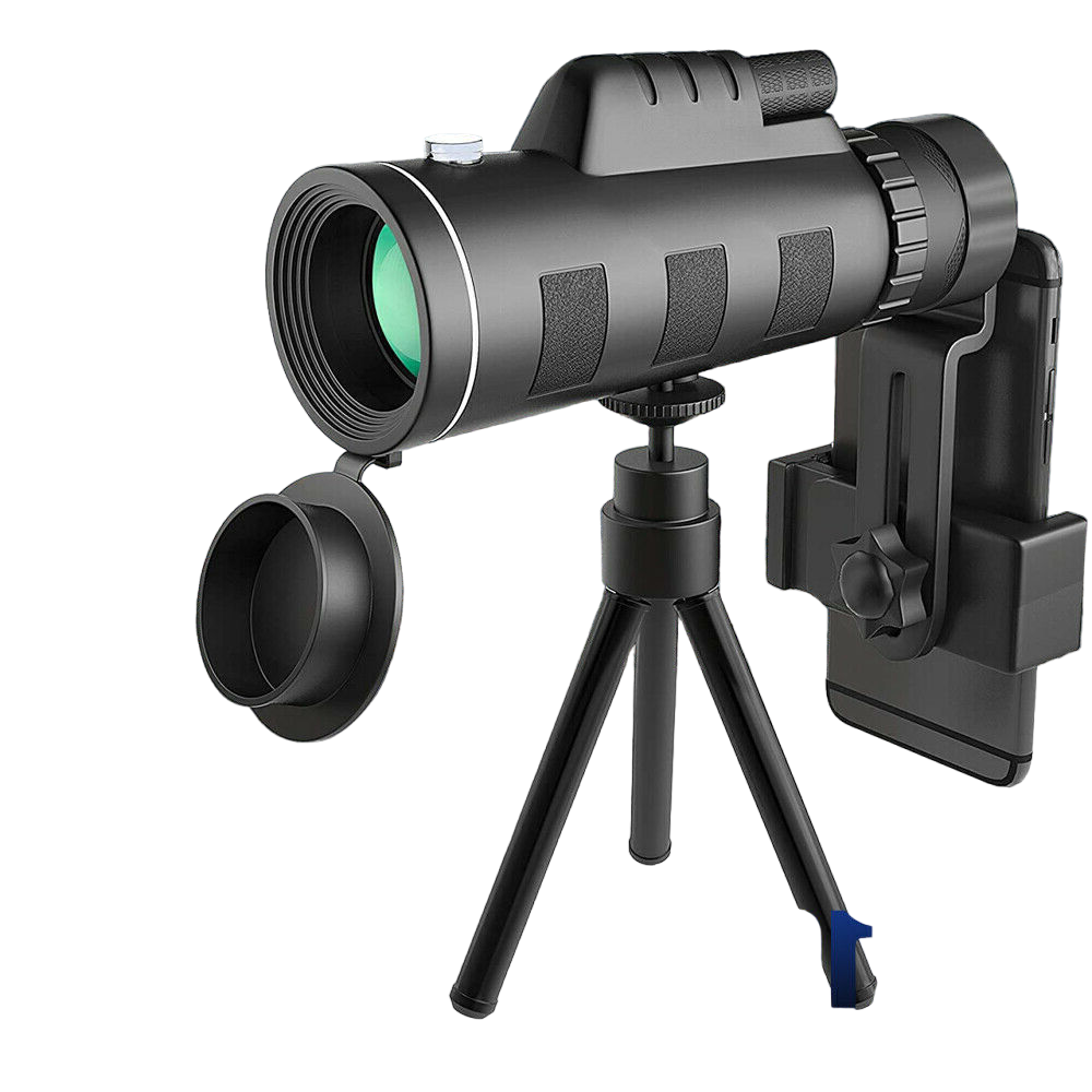 80x100 HD Monocular Telescope – High-Powered Optics for Outdoor Enthusiasts