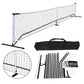 Portable 22FT Durable Outdoor Pickleball and Tennis Net with Steel Poles, Stand, and Carry Bag