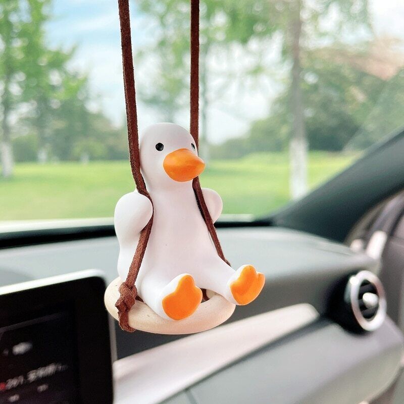 Swinging Duck Car Ornament
