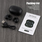 Bone Conduction Wireless Headphones – Bluetooth 5.3 Ear Clip Sport Earbuds