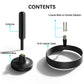 Upgraded Digital TV Antenna: 300-Mile Range, 1080P & 4K HDTV Indoor Reception