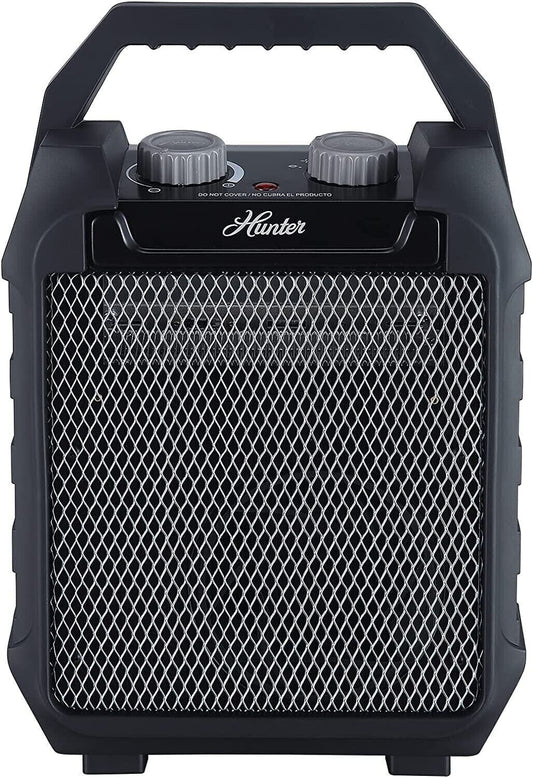 Hunter 1500W Portable Space Heater with Recirculating Thermostat