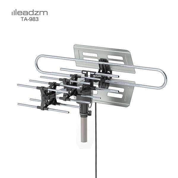Outdoor TV Antenna  360°Rotation UV Dual Frequency TV Booster