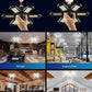 Bright 100W LED Garage Lights Deformable 100000lm Bulb