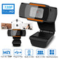 HD 720P USB Webcam with Microphone – Plug & Play Web Camera for Video Calls, Streaming, and Gaming