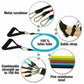 Resistance Band Loop Set Exercise Workout Crossfit Fitness Yoga Pilates