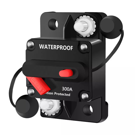 300A Marine-Grade Circuit Breaker | Manual Reset Switch for RV, Boat, Truck, Audio