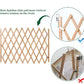Bamboo Accordion Safety Gate for Children and Pets