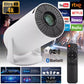 4K Mini Projector – 10000 Lumen LED, 1080P Support, WiFi & Bluetooth, Portable Home Theater