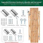 Bamboo Accordion Safety Gate for Children and Pets