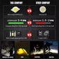 Super Bright LED Flashlight – XHP50.2, USB-C Rechargeable, 1000M Beam, Waterproof