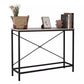 Modern Entryway Console Table – Oak Finish Accent Desk for Hallway, Sofa, or Living Room
