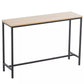 Modern Entryway Console Table – Oak Finish Accent Desk for Hallway, Sofa, or Living Room