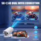 4K Mini Projector – 10000 Lumen LED, 1080P Support, WiFi & Bluetooth, Portable Home Theater