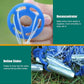 Fishing Cast Net - Easy Throw Hand Cast - Strong Nylon Mesh