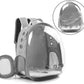 Pet Space Capsule Backpack: Transparent Travel Carrier for Dogs and Cats