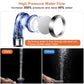 Filtered High Pressure Shower Head – 3 Modes, Ionic Beads for Chlorine Removal