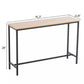 Modern Entryway Console Table – Oak Finish Accent Desk for Hallway, Sofa, or Living Room