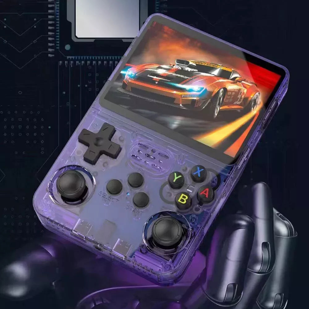 R36S Retro Handheld Game Console – 10,000+ Games, 3.5” IPS Screen, Supports PS1/NES/SNES