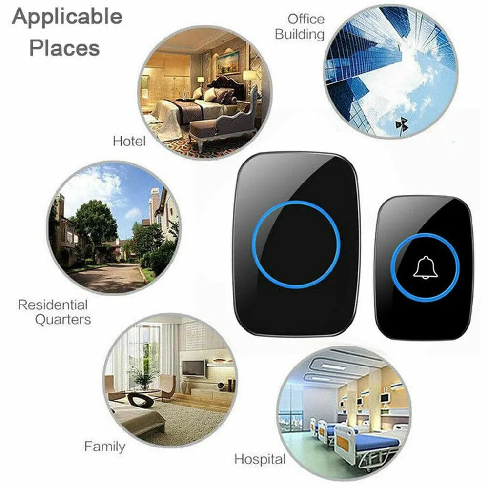 Waterproof wireless doorbell chime